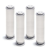 두일기업 가구다리 가구발통B 실버 200mm 4개