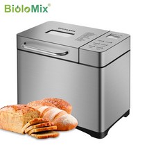 액상충진기 Biolomix-스테인레스 스틸 1KG 19-in-1 자동 빵 제조기 650W 프로그래밍 가능한 기계 3 개 덩어, KOREA_EU