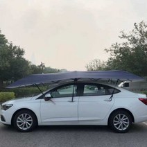 자동차 햇빛가리개 전체 그늘 가림막 차양 덮개 차광막 캐노피 자외선 썬가드, 01 4.5m 반자동 블루