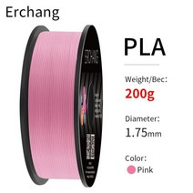 Erchang-3D 프린터 필라멘트 200g/롤 부드러운 인쇄 3D 펜 충전 PLA 1.75mm 직경 DIY 아트웍 인쇄110934, 3D 프린터 필라멘트 9