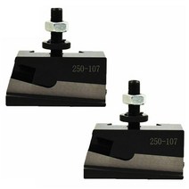 2PCS 250-107 퀵 체인지 이별 블레이드 홀더 CNC 선반 도구, 하나, 검정