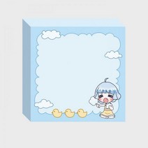 구름솜사탕메모지 C74 떡메제작