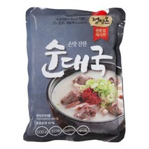 정성온 순대국 600g 순대국밥 순대탕 즉석국 간편, 상세페이지 참조, 상세페이지 참조