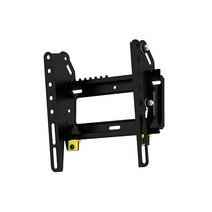 AVF EL200B-A 플랫 투 월 로우 프로파일 TV 마운트 블랙 대부분의 25인치 28인치 30인치 32인치 37인치 39인치 40인치 TV 또는 모니터 범용 벽, Tilt