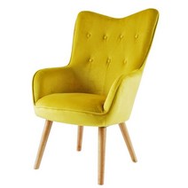 수입쇼파 노란색 1인용 패브릭 디자인쇼파, 사파이어 블루