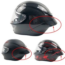 AGV PISTA GP RR CORSA R GPR 70 주년 기념 카본 룩 오토바이 리어 트림 헬멧 스포일러