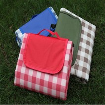 돗자리 피크닉매트 방수매트 체크무늬 150cm*150cm 당일발송, 레드