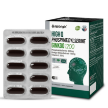 엔젯오리진 하이큐 포스파티딜세린 징코 1200mg x 60캡슐, 13박스