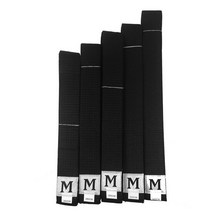 모아 태권도띠 검은띠 4cm 2번 도복 무술 스트레칭