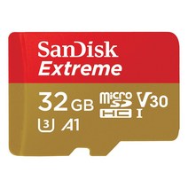샌디스크 익스트림 메모리카드 마이크로칩 QXA1, 32GB