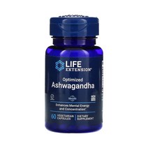 라이프익스텐션 아슈와간다 아쉬와간다 125mg sensoril 60캡슐