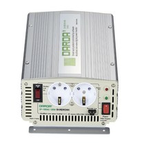 피앤케이하이테크 차량용 인버터 DP-1000BQ 배터리 DC 24V 1200W 1.2kw 다르다 1.2k 국산정품 자동차용 안전인증, 1개