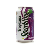 트로피카나 스파클링 포도 355ml, 100개