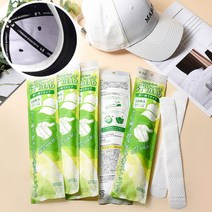 캡클린패드 골프 모자 땀 흡수 패드 캡가드 10P, 블랙10P