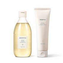 다다익선 최대 5%할인 아로마티카 SET 딥클렌징 코코넛 클렌징 오일 + 티트리 클렌저 세트