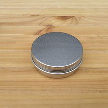 모든유통 60ml 알루미늄 틴케이스 크림 용기, 투명