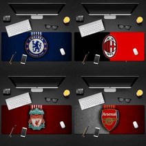 프리미어리그 세리에 축구팀 엠블럼 장패드 20종, N타입