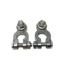 대형 자동차 배터리터미널 단자 대형차 버스 밧데리 단자 음극 양극2개 1세트, 1개