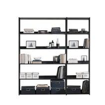 리바트 프렌즈 스틸 1800 5단 책장 (블랙)