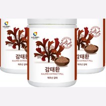 국내산 제주도 감태환 3통 어머니 먹기편한 여자선물