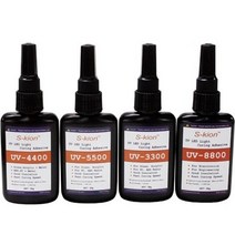 자외선접착제 UV LED 광경화 수지 접착제, UV-4400, 50g