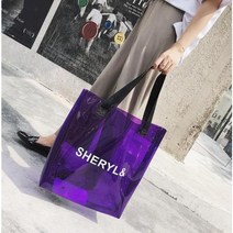 젤리 여자운동가방 방수가방 투명비치백 물놀이가방 목욕가방 숄더백 데일리백 20대여자가방 쇼핑몰
