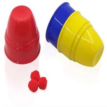 마술도구 컵안에서 순간이동하는공 컵앤볼 컵&볼 초보마술용품 Cups & Balls 컵마술 간단한마술 쉬운마술 초보마술