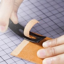 가죽 공예 피할기 겉감 얇게 깎기 칼날 공예 피할기, 1개
