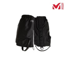 밀레 MILLET 남여공용 남성 여성 언제 어디서나 사계절용 나일론 경량 등산 아웃도어 숏 스패츠, BLACK(16)