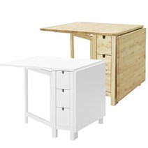 [이케아] NORDEN 확장형테이블/식탁/책상, 색상:자작나무_703.657.94
