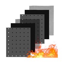 Yetene 6 팩 재사용 가능 라이너 토스터 오븐 비 스틱 에어 프라이어 매트 간편 클린 Cuisinart 쿠진아트 Ninja Kalorik 전자 레인지 호환