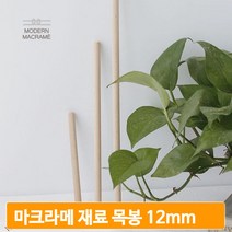마크라메 소나무 목봉 12mm 15cm 20cm 30cm 나무봉 만들기 재료 행잉봉, A TYPE (뉴송 12mm-30cm)