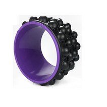 요가 링 back roller myofascial release trigger point yoga wheel foam roller for Treat back pain deep, g