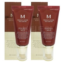 미샤 M 퍼펙트 커버 비비크림 50ml 21호 X 2개