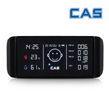 가재울통상 카스 미세 먼지측정기 FM-322 1등급 성능인증 가정용 차량용먼지측정계 공기질측정기 0-93-056934-53ea