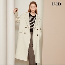 JJ지고트 JJ.ro H라인 더블 브레스트 울 코트 GMBM0CT94