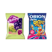 오리온 왕꿈틀이 67g x 10p + 마이구미 66g x 10p 젤리 세트, 5세트