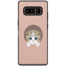또아네 갤럭시노트8 카드 케이스 베이비캣 범퍼