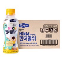 후디스 하이키드 유아 킨더밀쉬 200ml, 우유, 48개