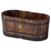 [바보사랑] 우드 오벌 플랜터 M 버닝, 상세 설명 참조