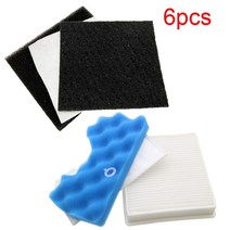 [호환제품] 먼지 hepa filter + blue 스폰지 samsung sc4520 sc4740 sc43-47 dj63-00669a vc-9625 vc-bm620 진공 청소기, 밝은 회색