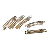 자동핀 5cm 8cm 소포장선택/758477/만들기재료 핀대 부자재 머리핀, 8cm-4개입