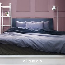 커트니 블랙앤그레이 80수 순면 호텔식 이불커버