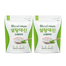 설탕대신 스테비아 1kg x 2, 단품