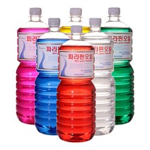 캔들용 액체파라핀 1.8 L 파라핀 오일 1상자 (12병) + 깔대기 증정, 파랑