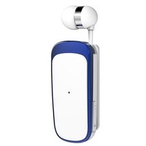 인이어 이어폰 귀걸이이어폰 이어팟 미니 portátil sem fio 블루투스 이어폰 fone de ouvido vibratório al, 03 파란