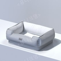 라텍스 애견 하우스 침대 고양이 강아지 여름 대 소, A.라텍스 애견 하우스 아이보리