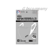 미마마스크 보건용 마스크 중형 KF94, 1개입, 540개, 0 Gray (그레이)