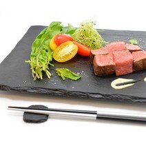 스톤웨어 돌접시 스톤 플레이트 77종 모음, 08.바오 네츄럴 슬림 직사각 돌접시 2호, 1개