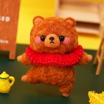십자수선물 새해 사자 춤 공연이다 민족적 특색 걸이용품 공공의 어린 커플 직접 만든 작품 DIY 재료 4143176393, 발레 곰 포말 대 _도구 _동영상